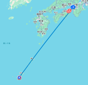 2014年夏　四国沖縄の旅　５日目　徳島～兵庫～沖縄